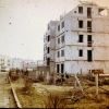 Épülő emeletes lakások a körúton (a köznyelvben mézeskalácsházak) - 1985