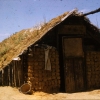 Cigányház, bogárhátú ház, Gemzse, Dankó telep - 1979